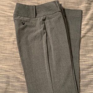 Tall grey suit pants